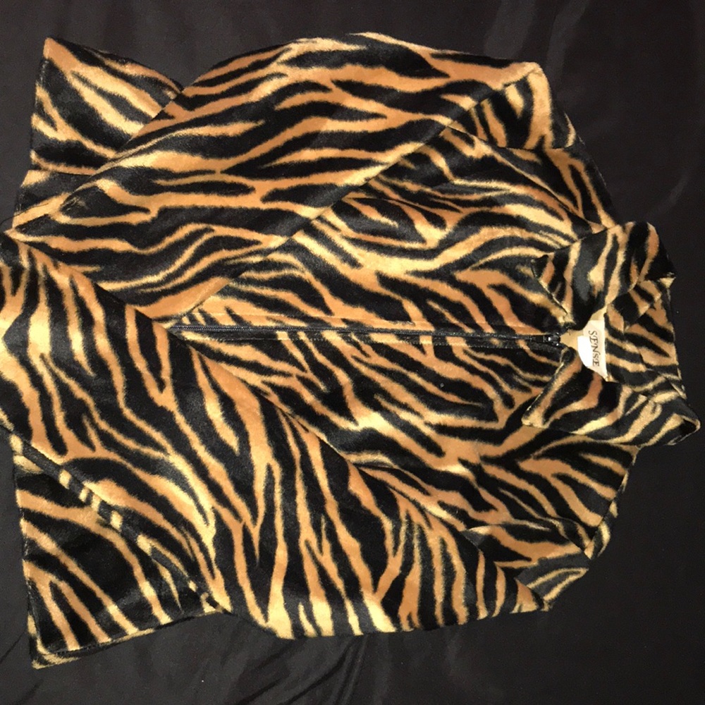 SENSE Tiger Print Light Weight Jacket